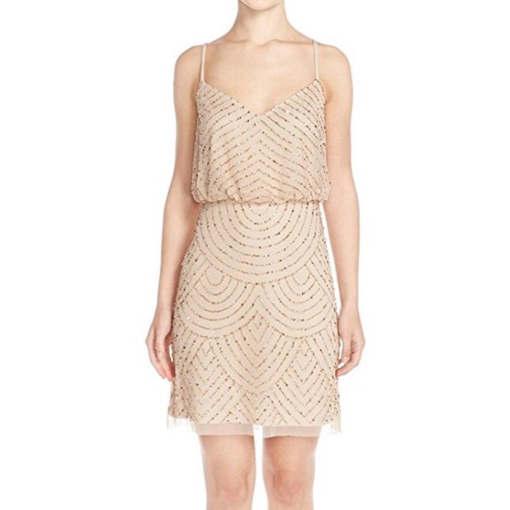 Blouson Bead Dress